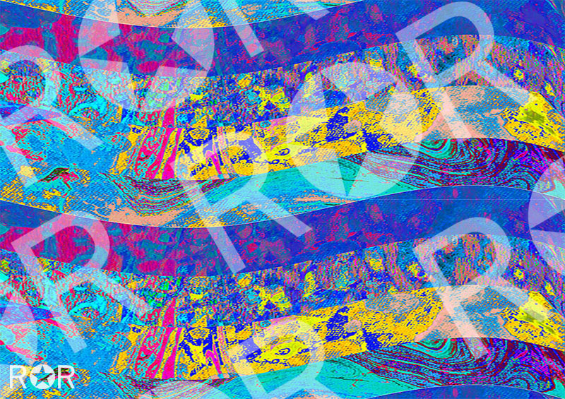 Blue Yellow Stripe